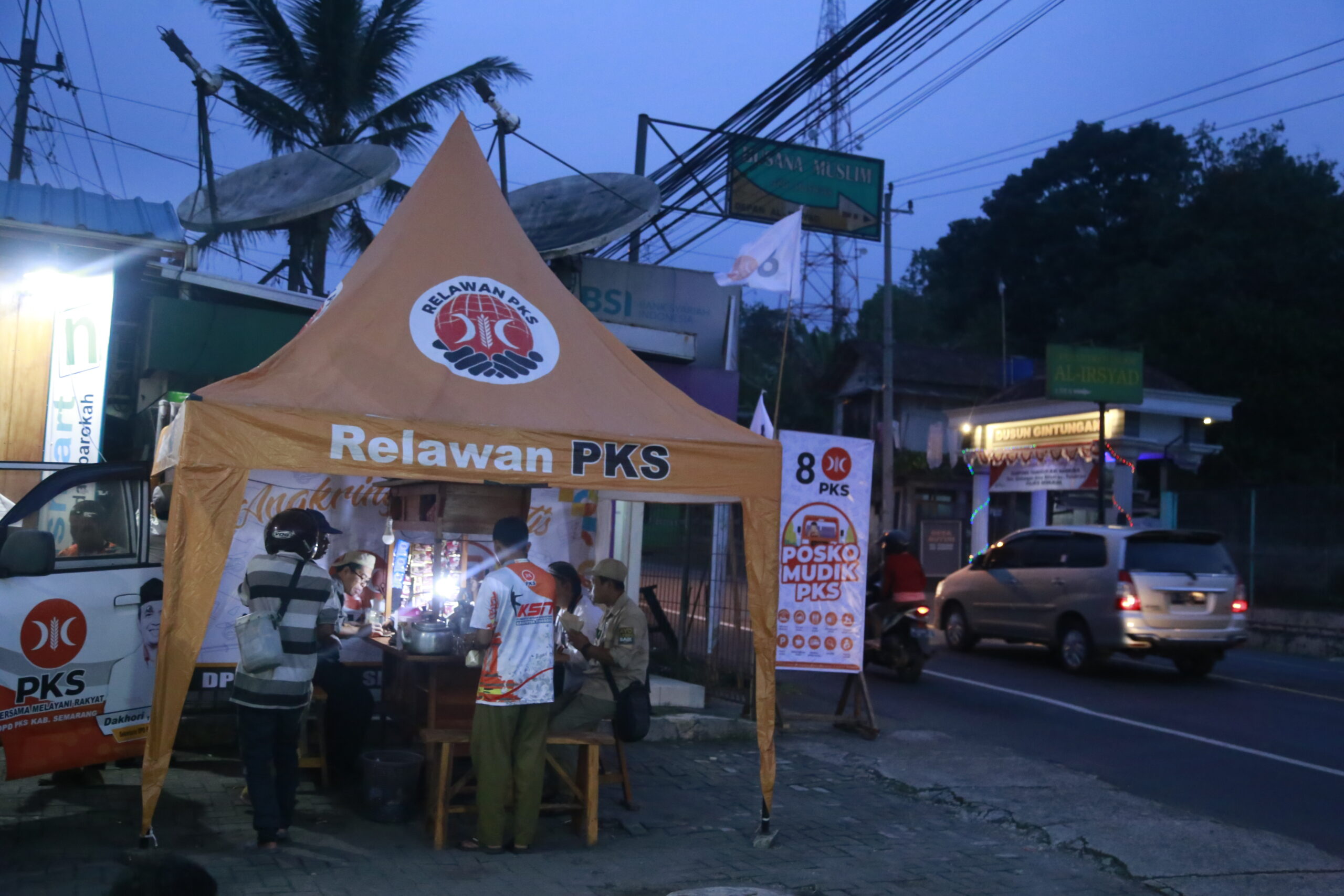 Posko Mudik PKS