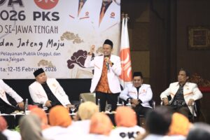 Ketua DPW PKS Jawa Tengah pada acara BIMTEKDA Jawa tengah 2026