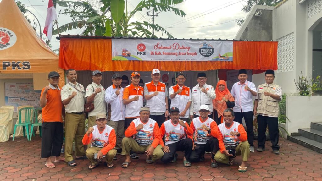 Peresmian Posko Mudik Serentak PKS tahun 2026